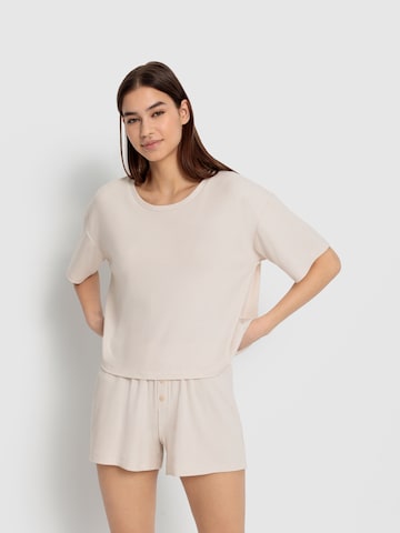 LSCN by LASCANA Pajama in Beige: front