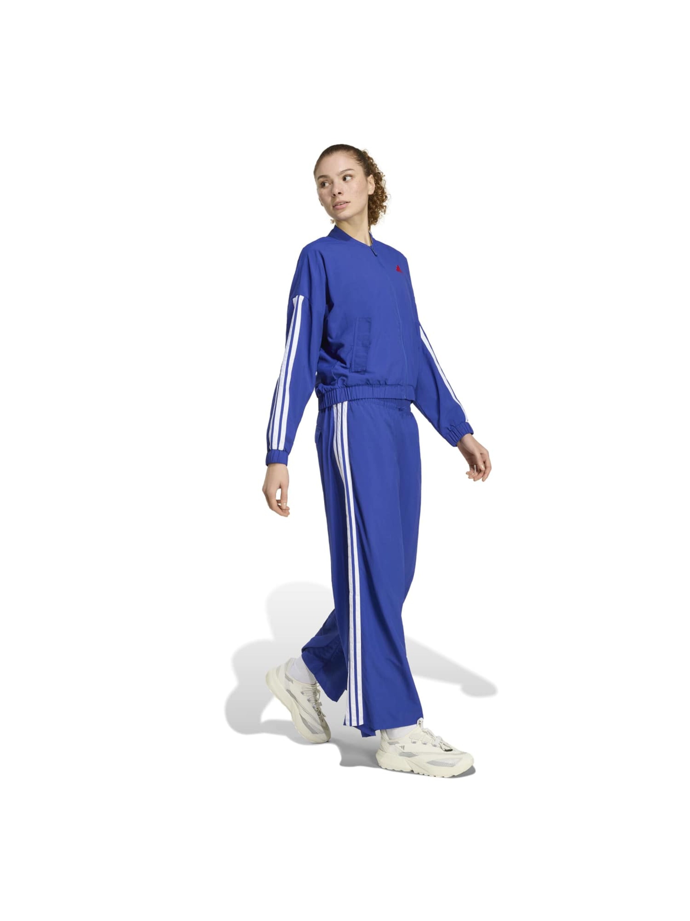 ADIDAS SPORTSWEAR - Casaco deportivo 'Essentials' em azul