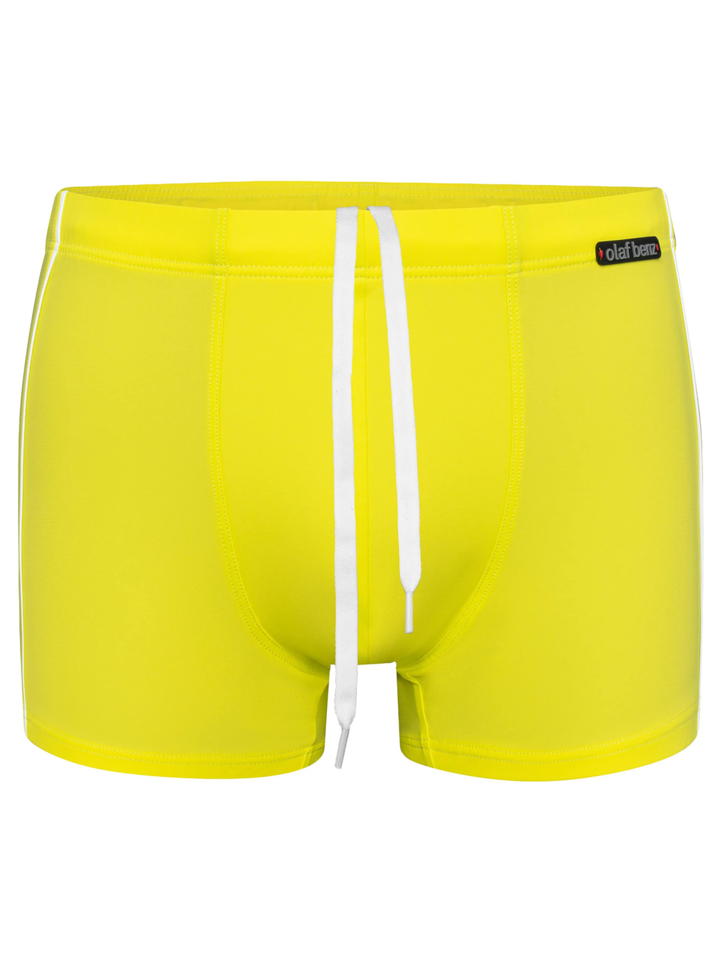 Shorts de bain ' BLU2550 Beachpants ' Olaf Benz en jaune