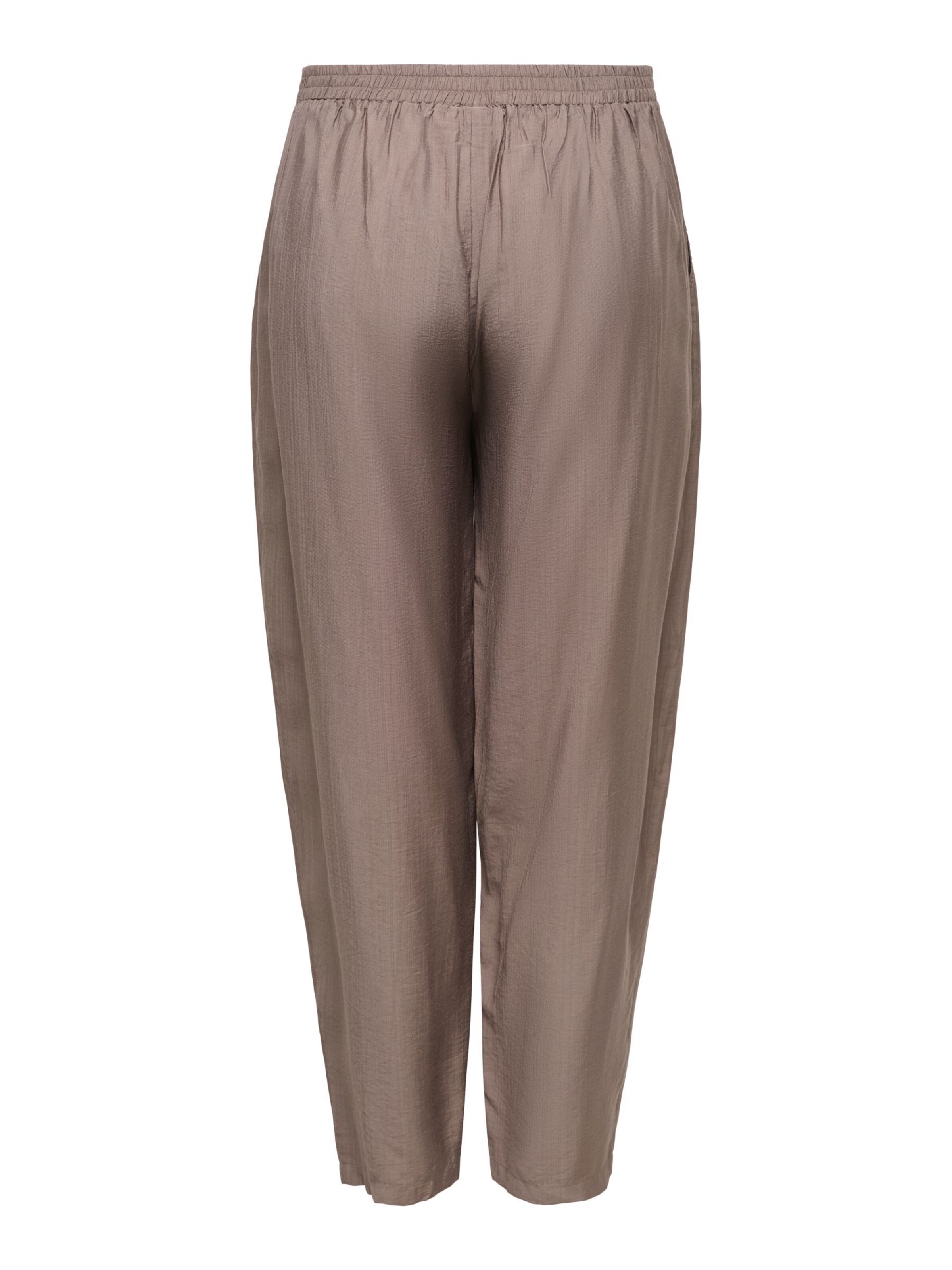 Barrel Pantalon à pince 'CARJoanna' ONLY Carmakoma en marron