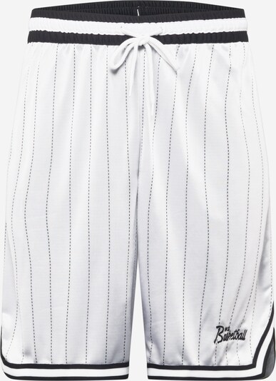 Pantaloni sport NIKE pe negru / alb, Vizualizare produs