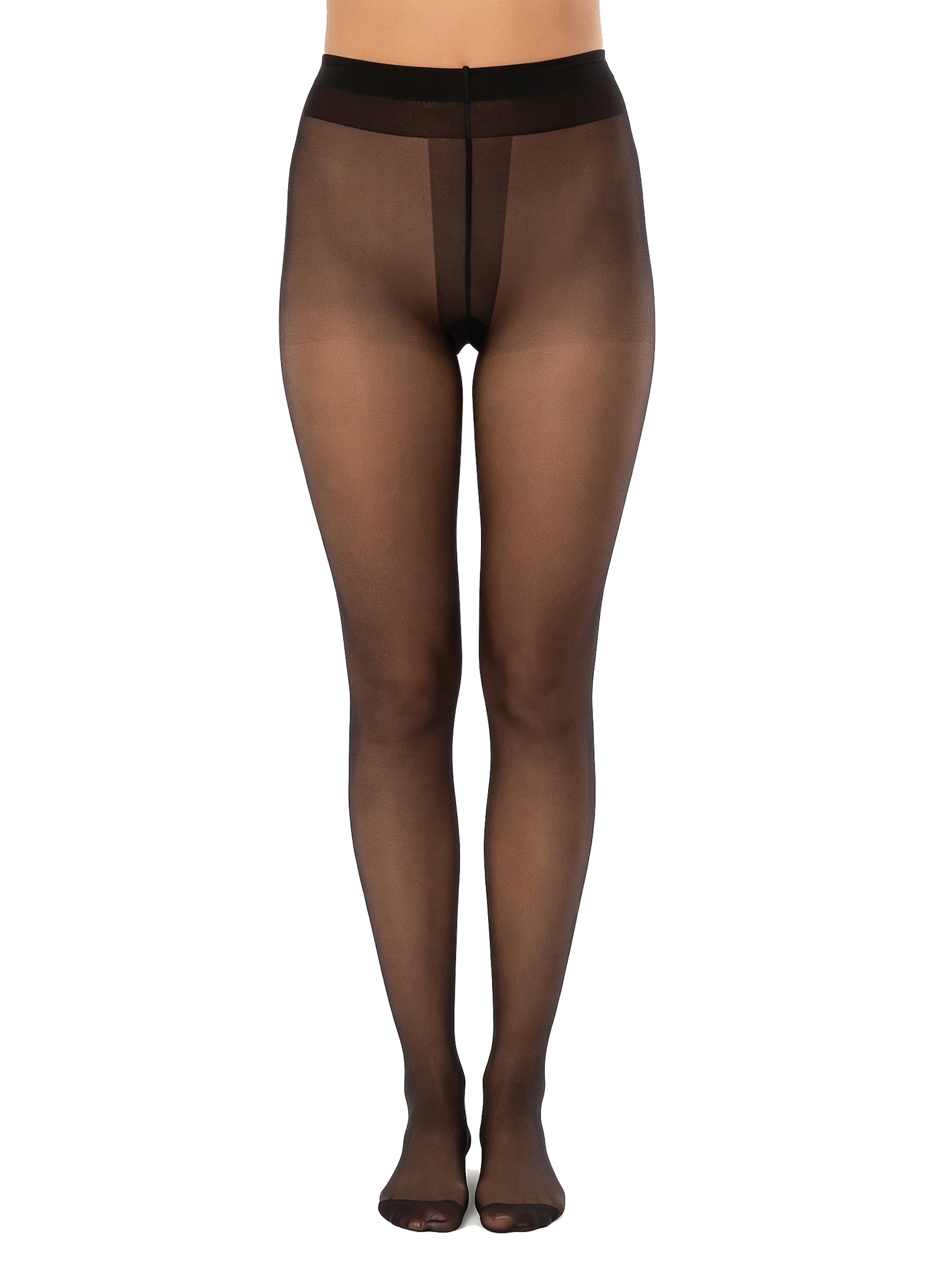 Biggi Big Fine Tights 'Secret 20' in Black: front