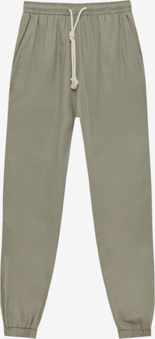 Pull&Bear Pants in Grey: front