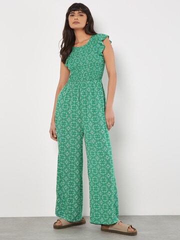 Apricot Jumpsuit in Green