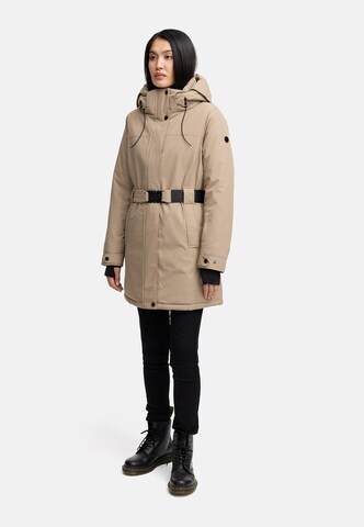 Manteau d’hiver 'Frostkuss 14' NAVAHOO en gris
