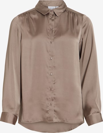 VILA Bluse 'VISOFIE' i grå: forside