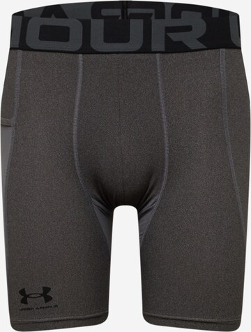 UNDER ARMOUR Sportbroek in Grijs: voorkant