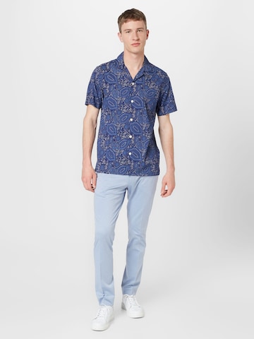 Springfield - Ajuste regular Camisa en azul