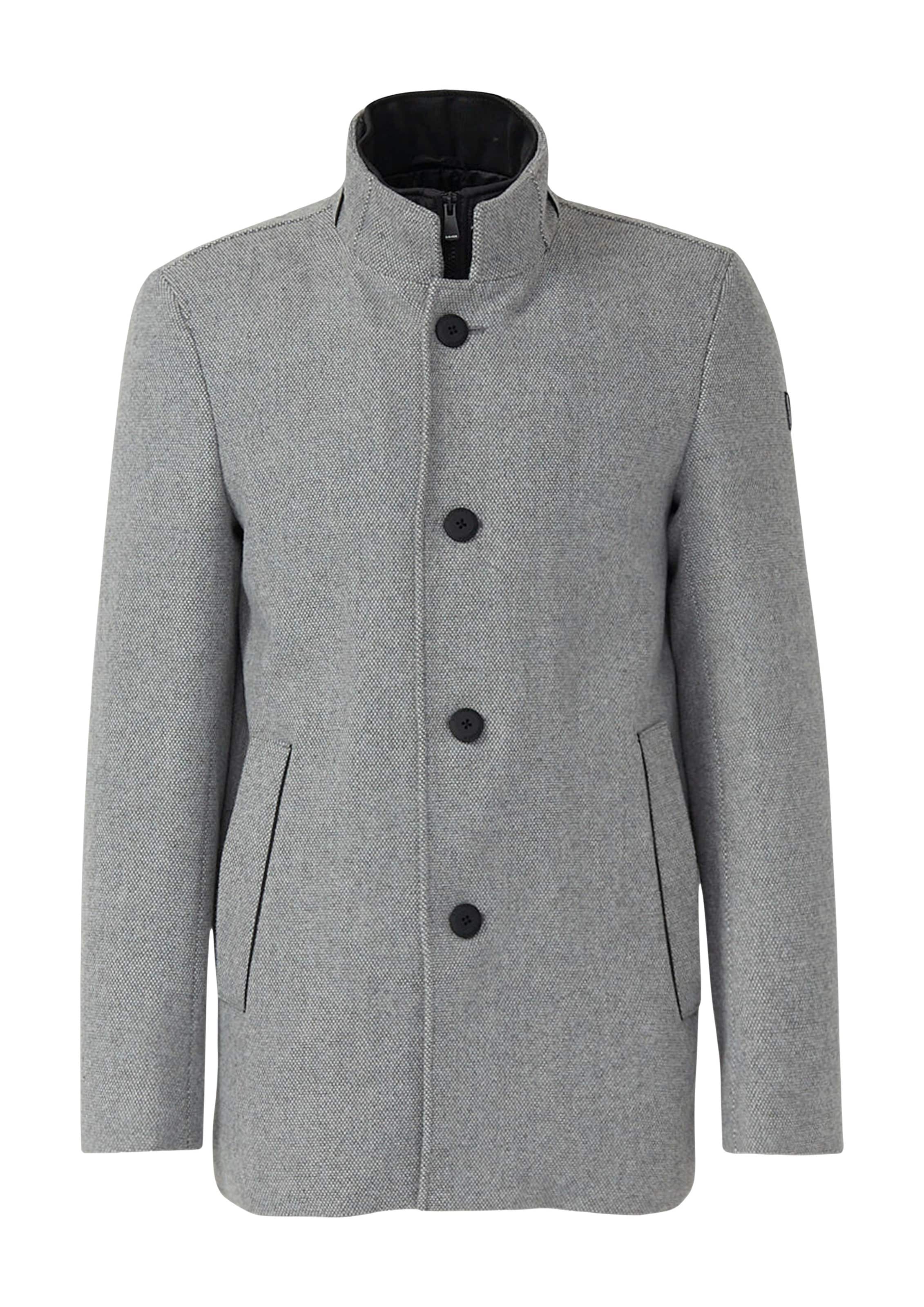 s.Oliver Mantel in Grau: Vorderseite