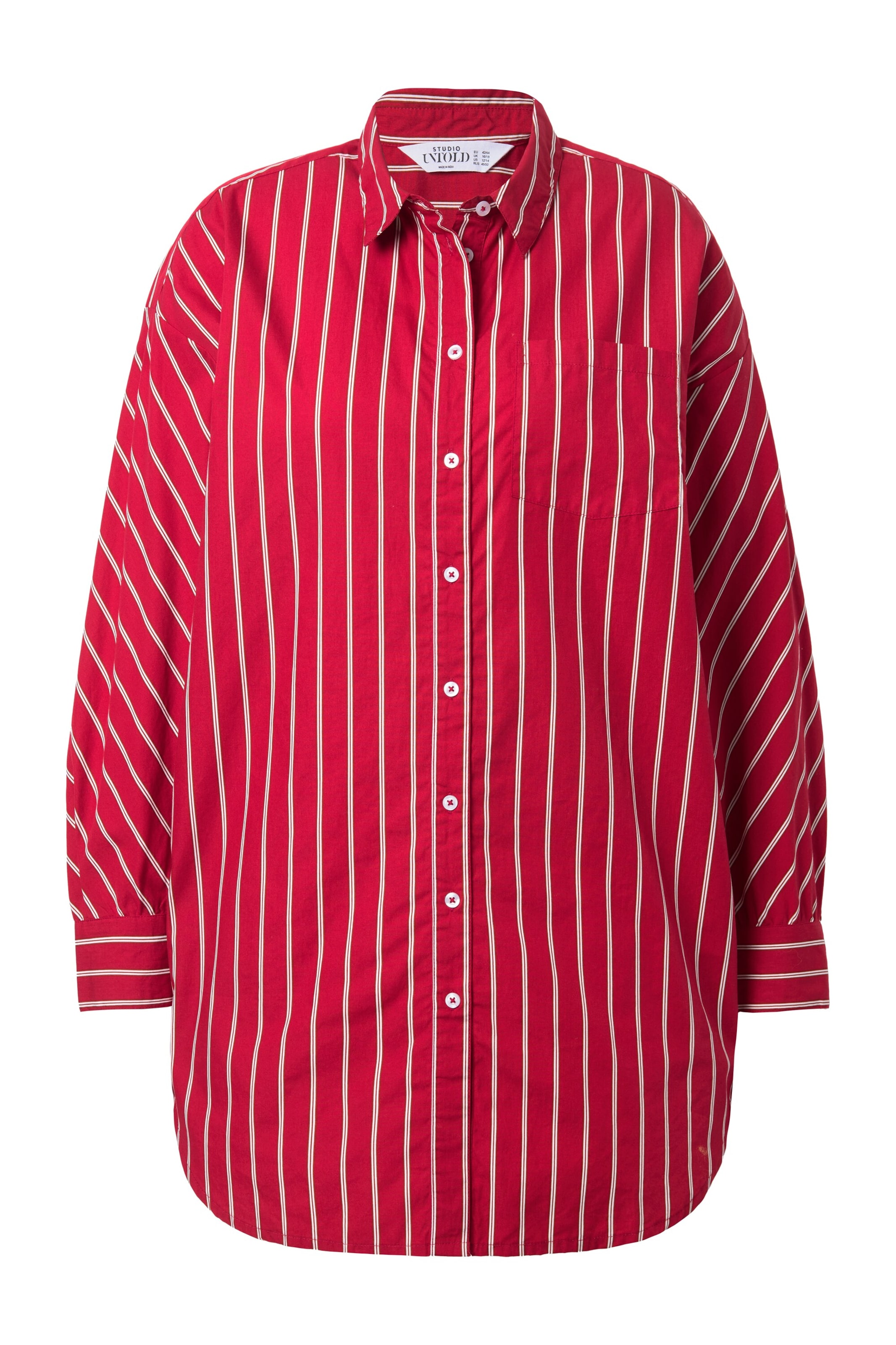 Studio Untold Bluse in Rot: Vorderseite