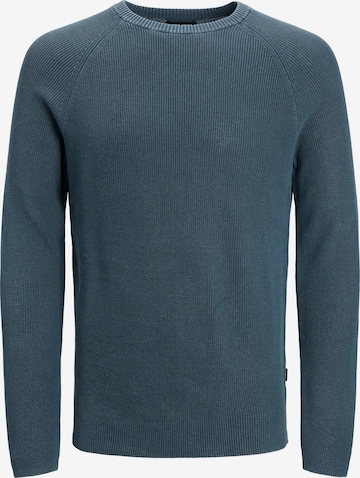 JACK & JONES Sweater 'Matt' in Blue: front