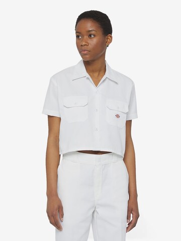 Haut DICKIES en blanc : devant