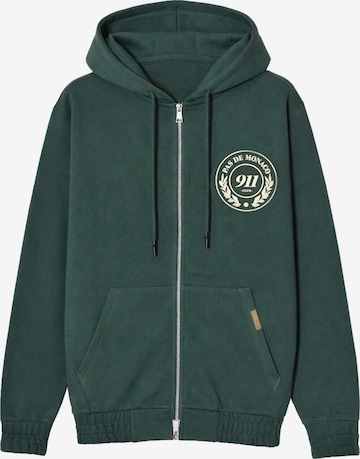 Pas De Monaco Bluza rozpinana 'Vortex' w kolorze zielony: przód