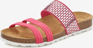 Mule LASCANA en rose : devant