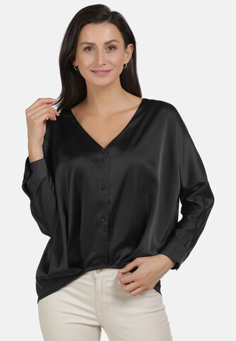 usha BLACK LABEL Blouse in Black: front