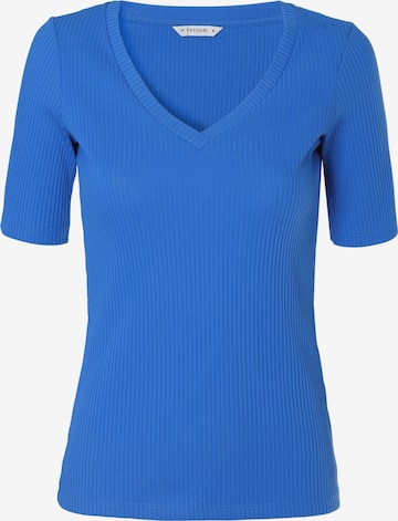 TATUUM - Blusa em azul: frente