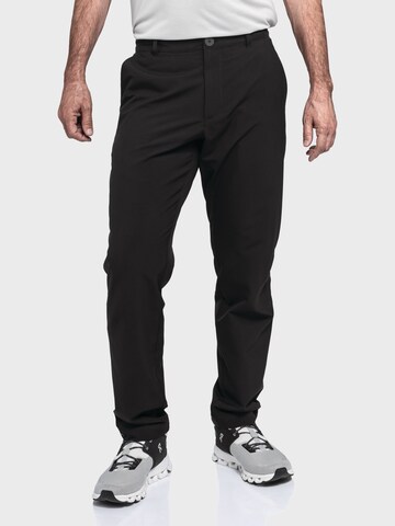 Regular Pantalon outdoor ' Urban CIRC Pants Style Baguio MNS ' Schöffel en noir : devant