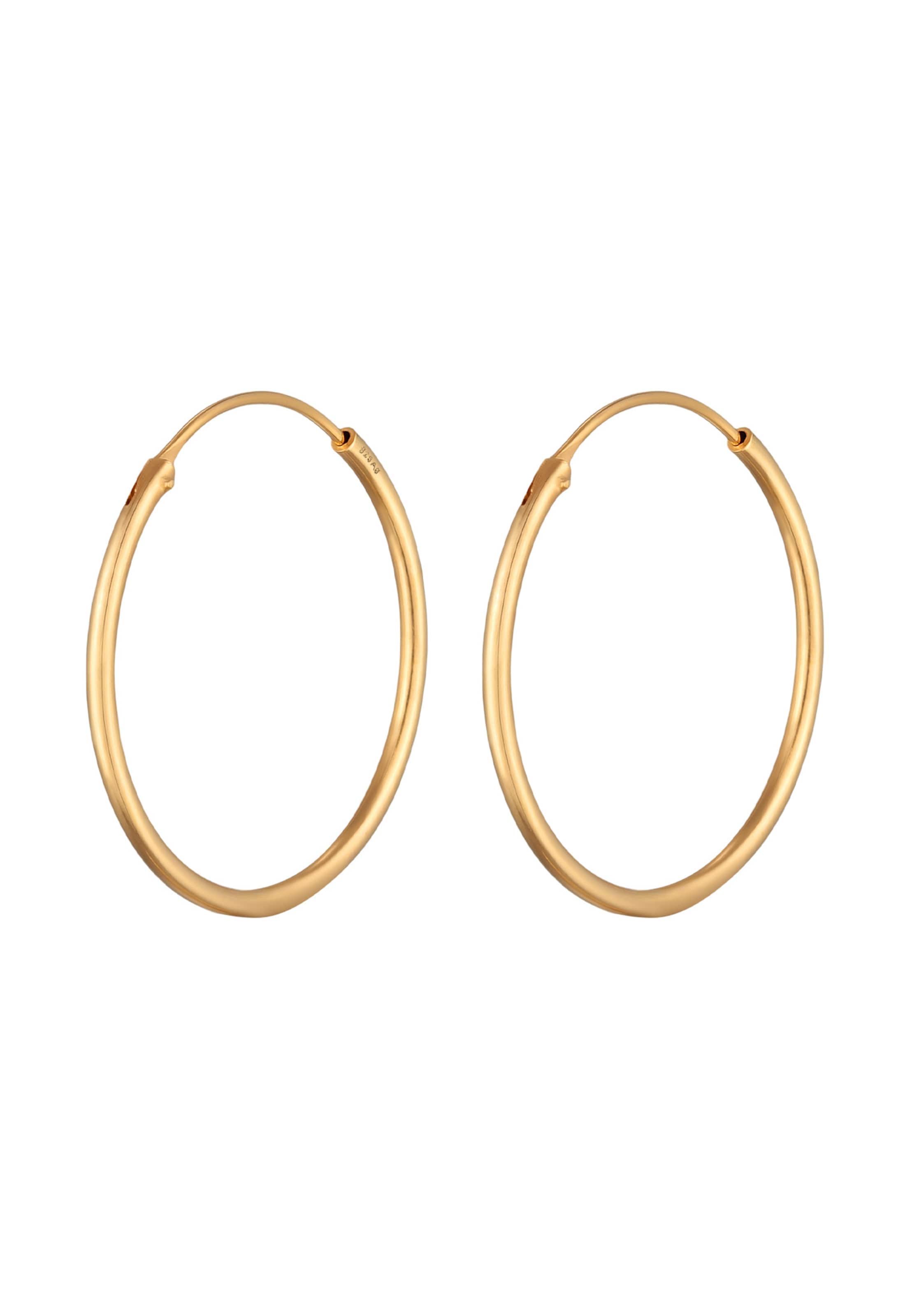 ELLI Øreringe i guld: forside