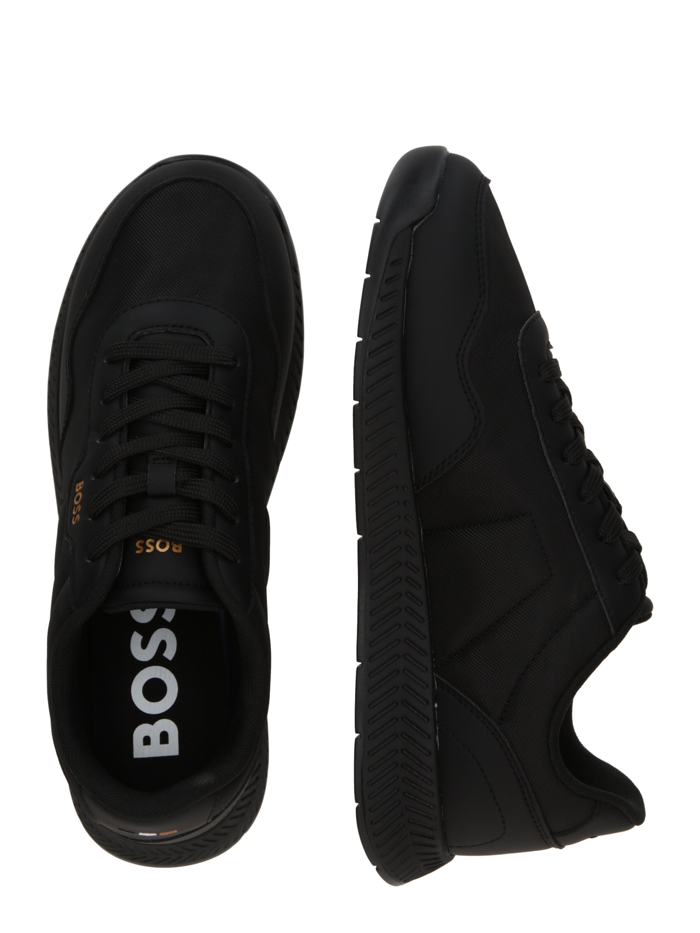 BOSS Nízke tenisky 'Titanium' - Čierna