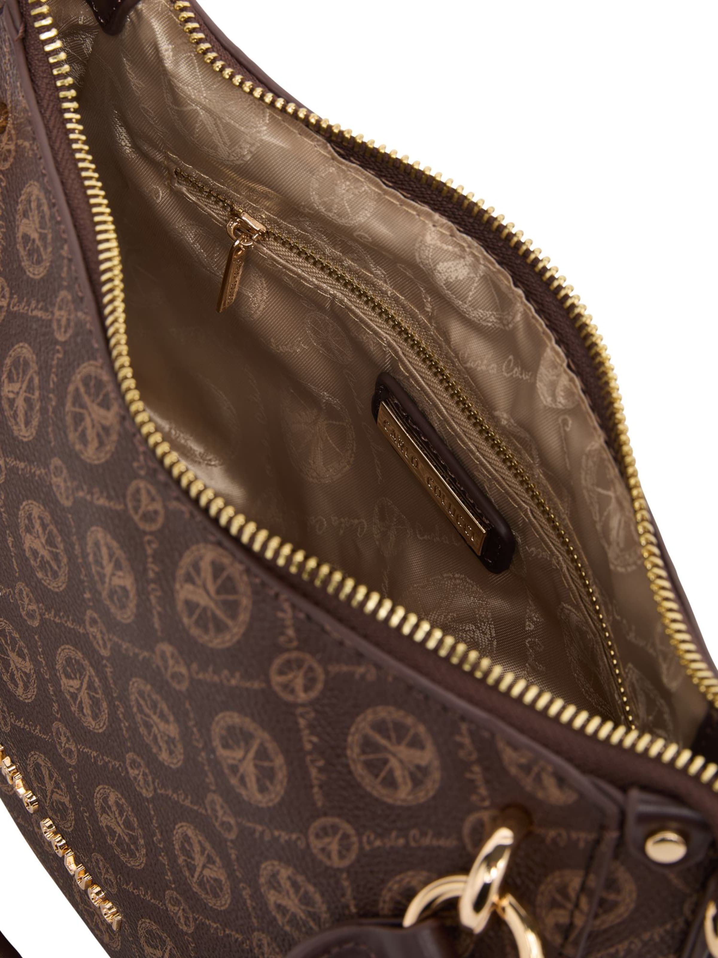 Carlo Colucci Tasche 'DeFilippo' in Braun