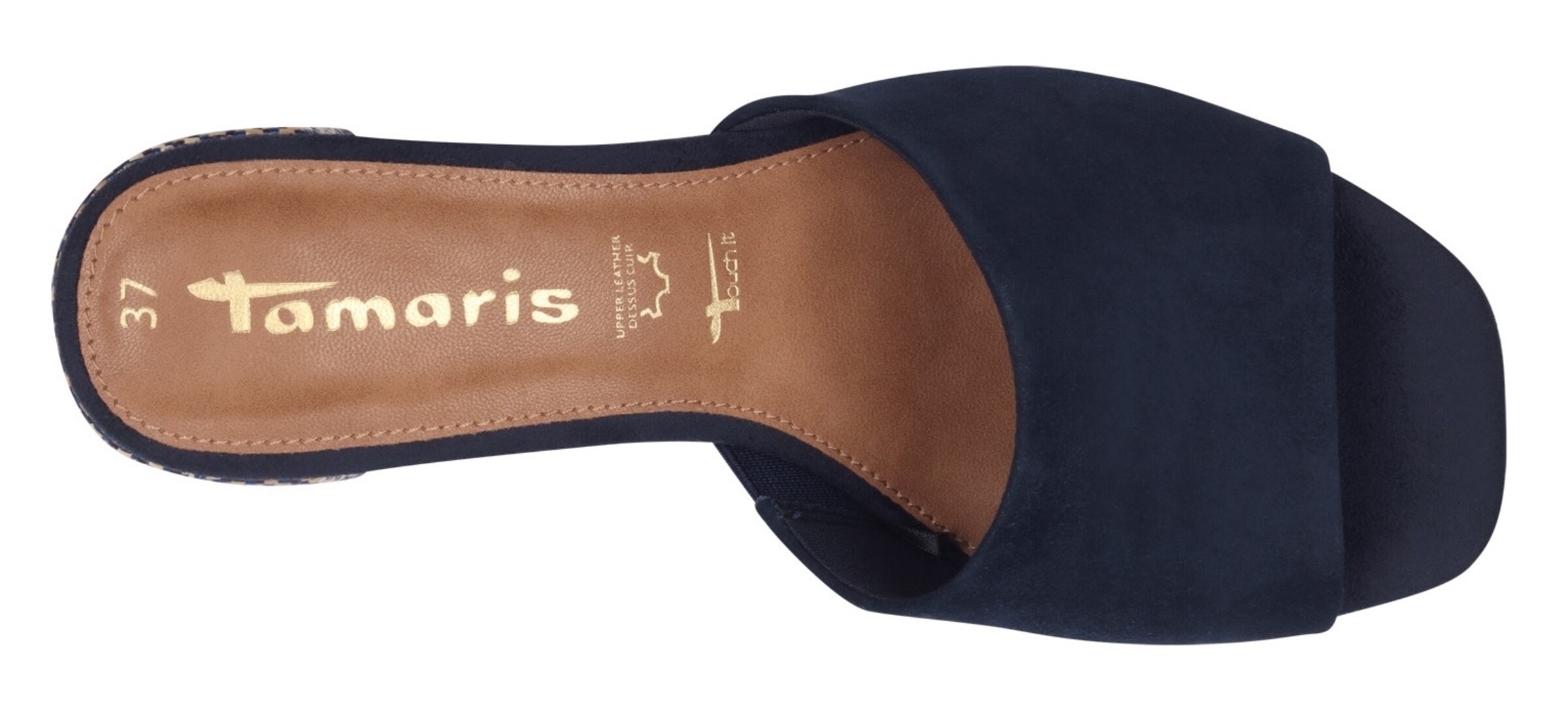 Tamaris Pantolette in Blau