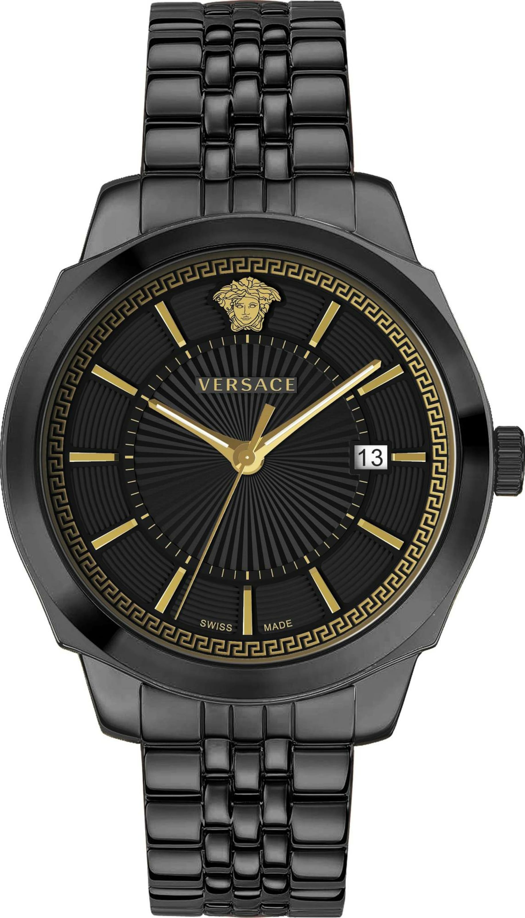 VERSACE Uhr 'ICON CLASSIC' in gold / schwarz, Produktansicht