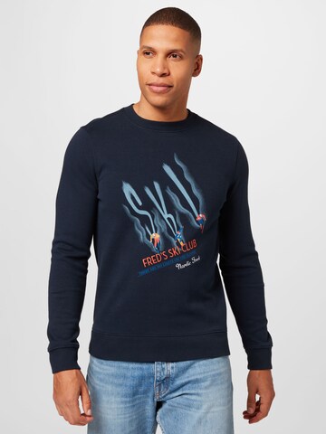 A Fish named Fred Sweatshirt in Blauw: voorkant