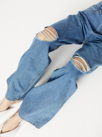 JJXX Wide Leg Jeans 'Tokyo' i blå