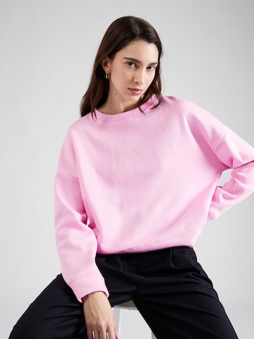 Sweat-shirt 'CHILLI' PIECES en rose