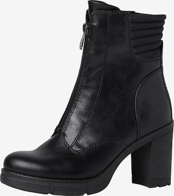 MARCO TOZZI Ankle Boots in Black: front