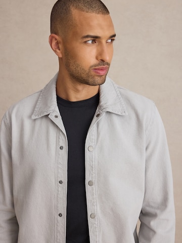 DAN FOX APPAREL Regular fit Πουκάμισο 'Jason' σε γκρι