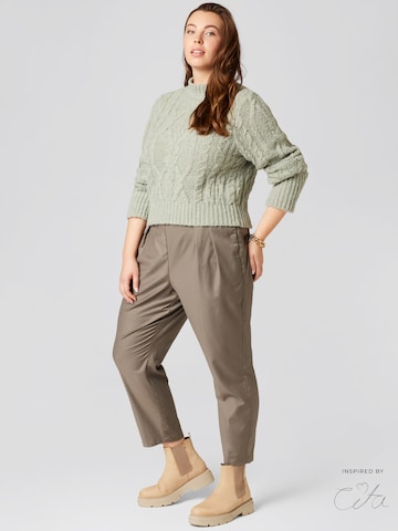 Regular Pantalon 'Saskia' Guido Maria Kretschmer Curvy en beige