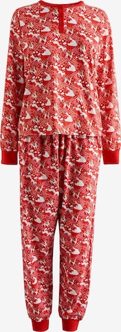 Pyjama Cath Kidston en rouge : devant