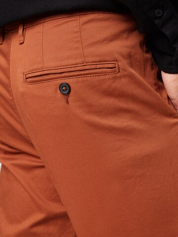 SELECTED HOMME Slimfit Chino 'Miles Flex' in Bruin