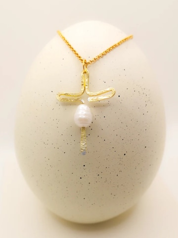 d'ecolife Essentials Pendant 'Faith' in Gold: front