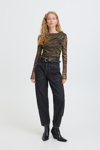 b.young - Blusa 'TOA ' em castanho