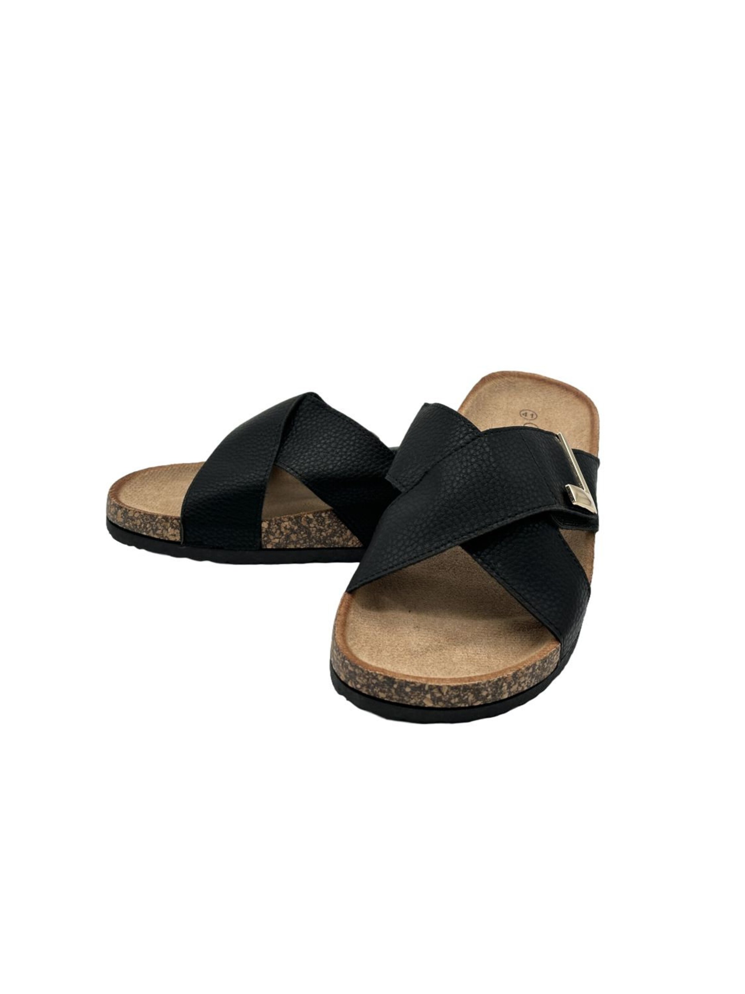 Nowaland Mules in Black