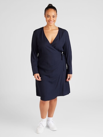 Tommy Hilfiger Curve - Vestido en azul: frente