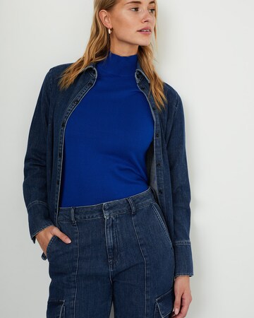 WE Fashion Pullover in Blau