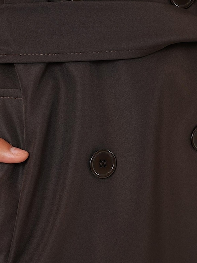 Bigdart Tussenmantel in de kleur Donkerbruin, Productweergave