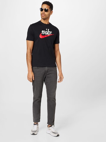 Nike Sportswear T-Shirt 'Futura 2' in Schwarz