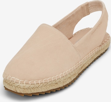 Marc O'Polo Espadrillo värissä beige: etupuoli