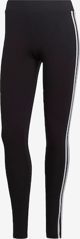 Skinny Leggings 'Adicolor Classics' de la ADIDAS ORIGINALS pe negru: față