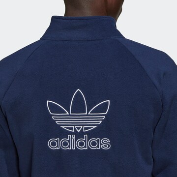 ADIDAS ORIGINALS Fleecetakki 'Adicolor' värissä sininen