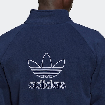 ADIDAS ORIGINALS Fleecejakke 'Adicolor' i blå