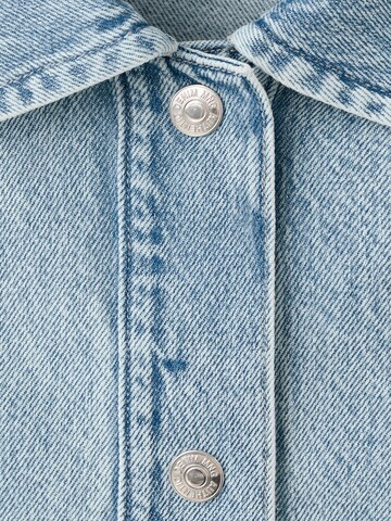 Veste mi-saison MANGO TEEN en bleu