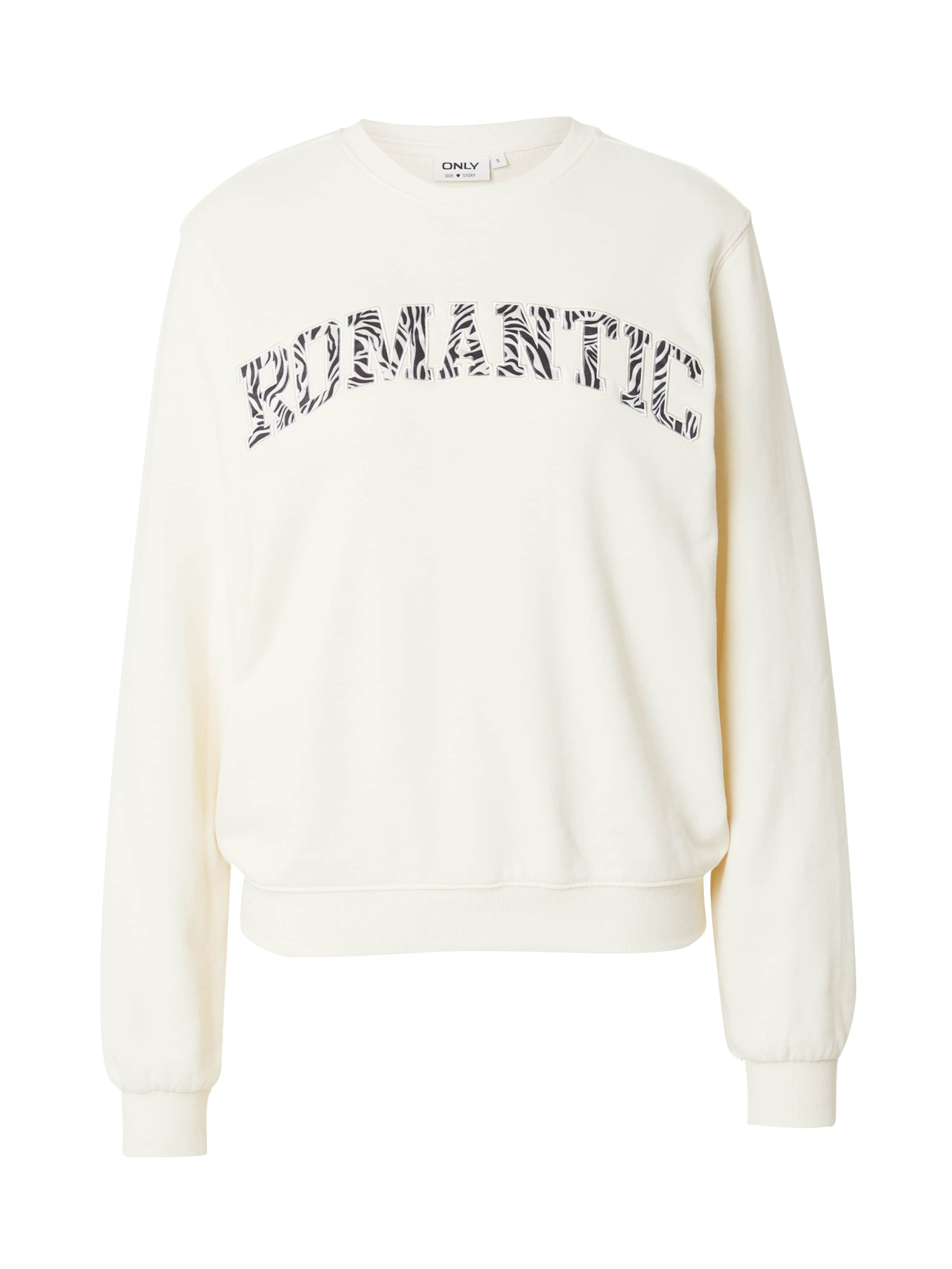 ONLY Collegepaita 'ONLFREDERIKKA' värissä valkoinen: etupuoli