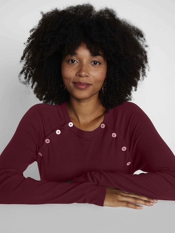 bonprix Pullover in Rot