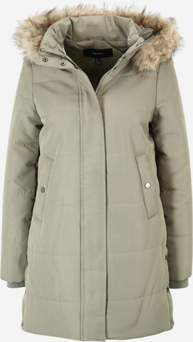 VERO MODA Wintermantel 'Addison' in Groen: voorkant