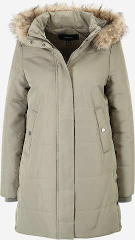 Manteau d’hiver 'Addison' VERO MODA en vert : devant